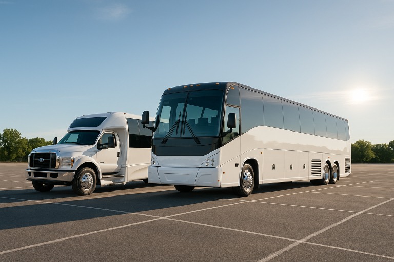 Charter Bus in Longmont