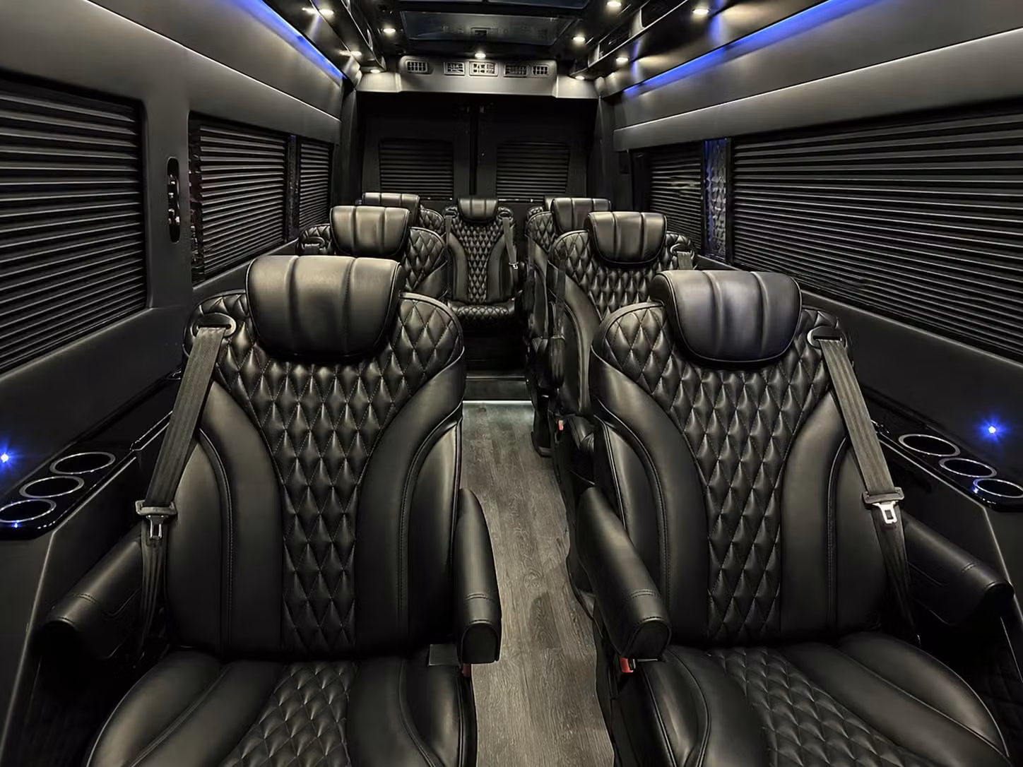 sprinter van with driver interior